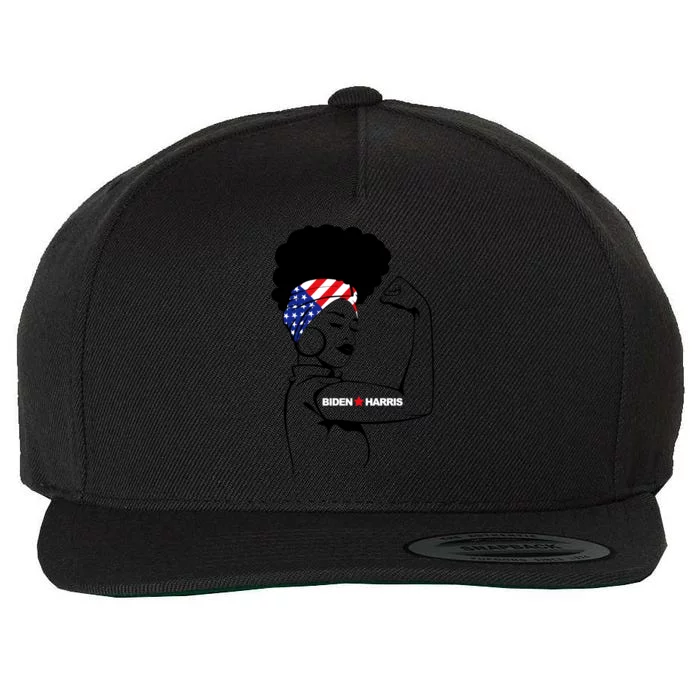 Women For Biden Harris Wool Snapback Cap