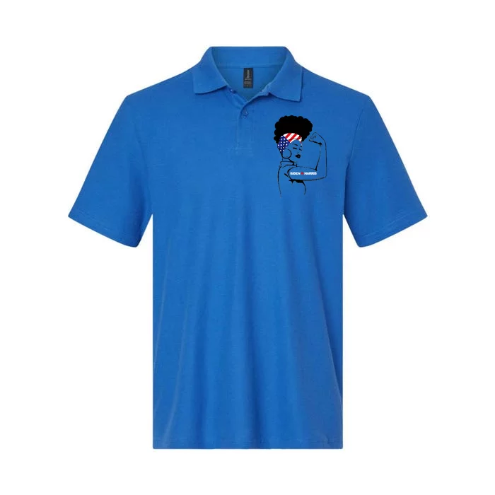 Women For Biden Harris Softstyle Adult Sport Polo