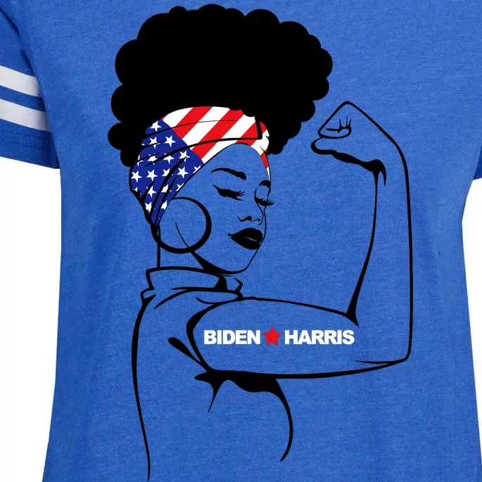 Women For Biden Harris Enza Ladies Jersey Football T-Shirt