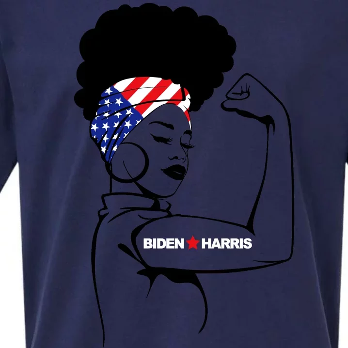 Women For Biden Harris Sueded Cloud Jersey T-Shirt