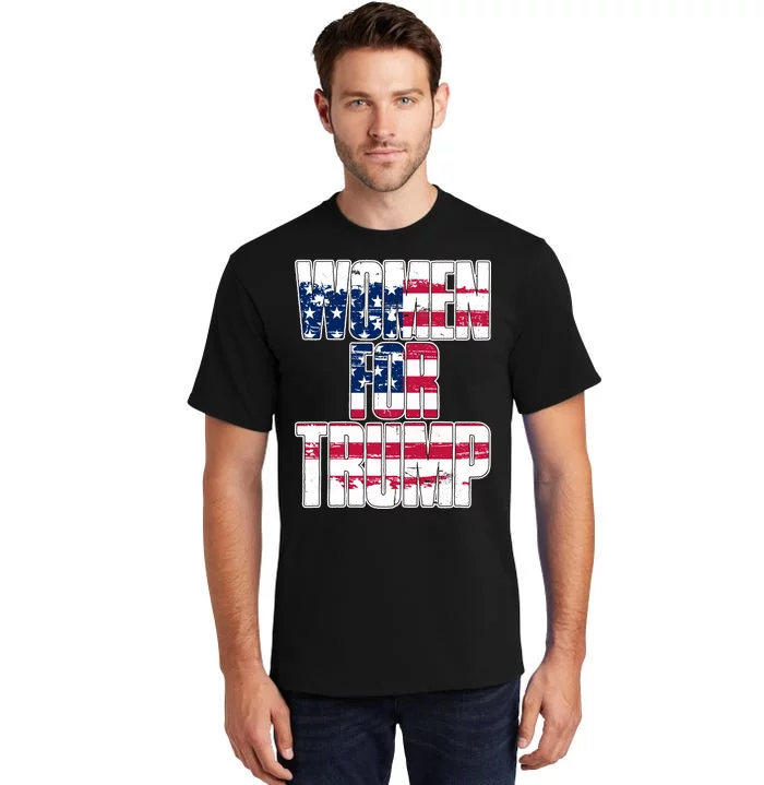 Women For Donald Trump Tall T-Shirt