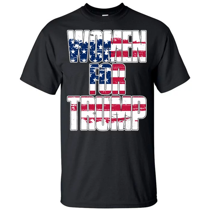 Women For Donald Trump Tall T-Shirt