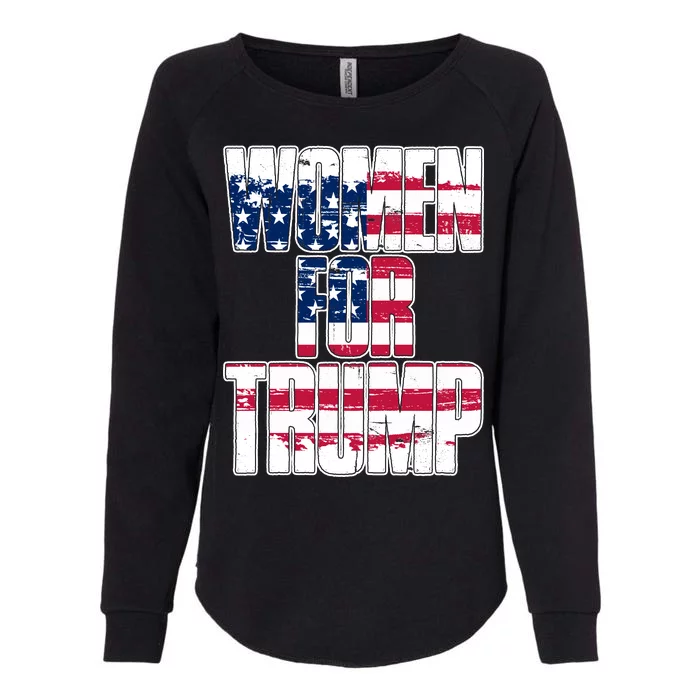 Women For Donald Trump Womens California Wash Sweatshirt