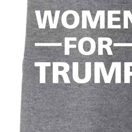 Women For Trump Doggie 3-End Fleece Hoodie