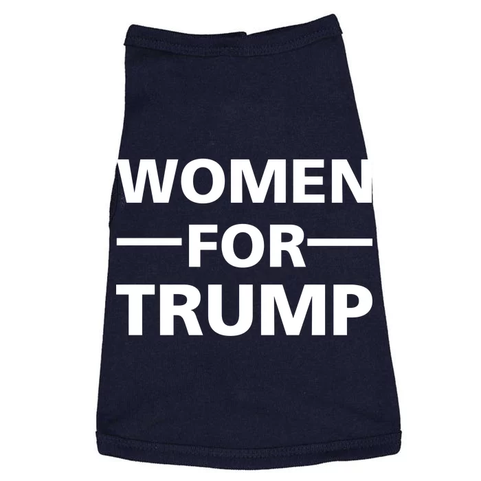 Women For Trump Doggie Tank