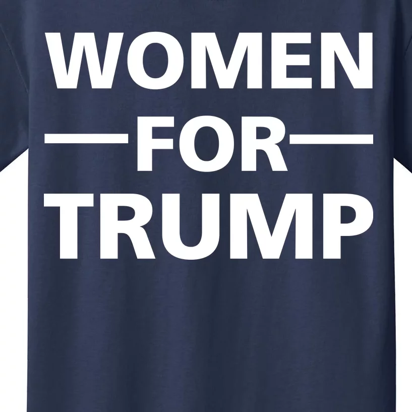 Women For Trump Kids T-Shirt