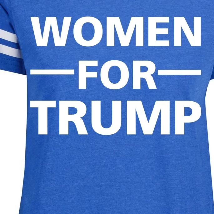 Women For Trump Enza Ladies Jersey Football T-Shirt