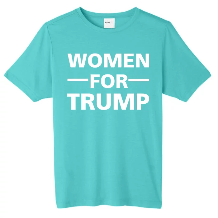 Women For Trump ChromaSoft Performance T-Shirt