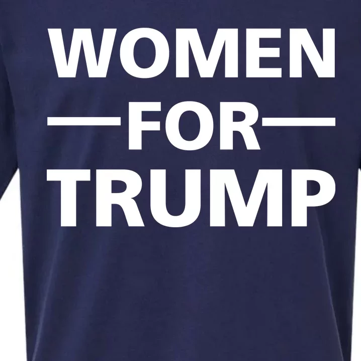 Women For Trump Sueded Cloud Jersey T-Shirt