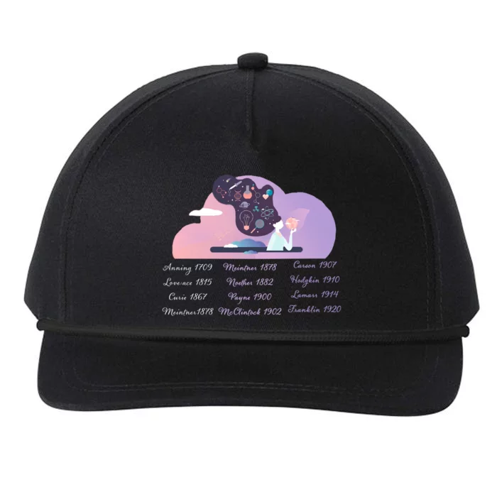 Women Of Science Snapback Five-Panel Rope Hat