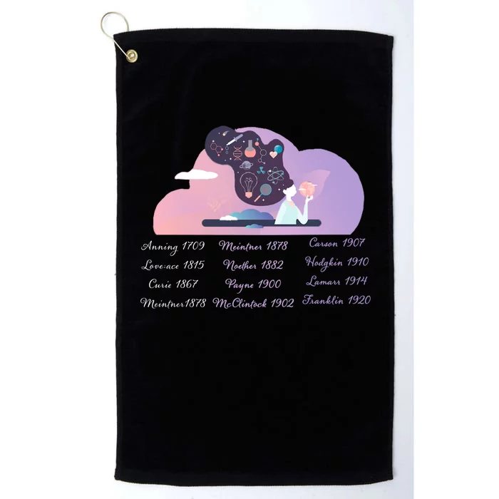 Women Of Science Platinum Collection Golf Towel