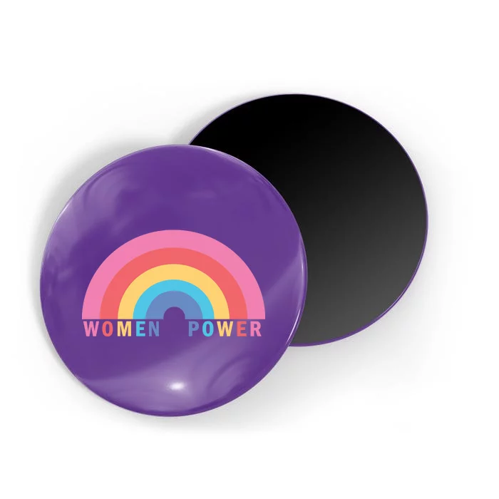 Women Power Rainbow Magnet