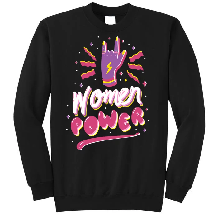 Women Power Rock Sweatshirt