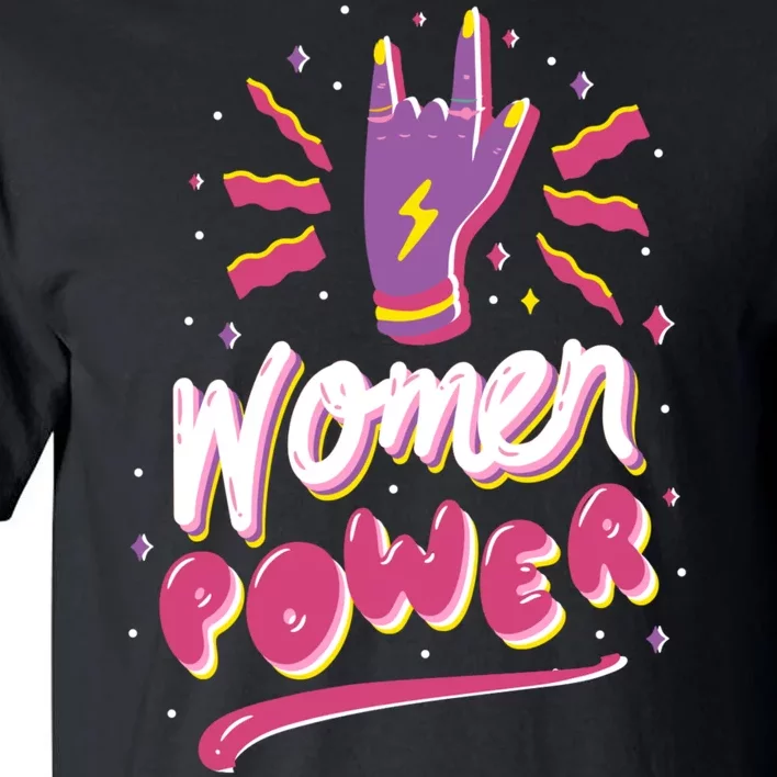 Women Power Rock Tall T-Shirt