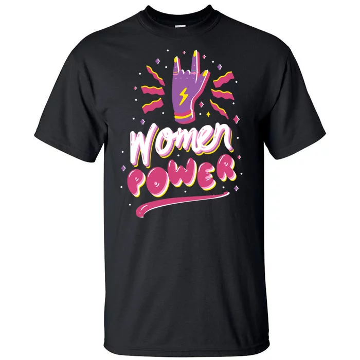 Women Power Rock Tall T-Shirt