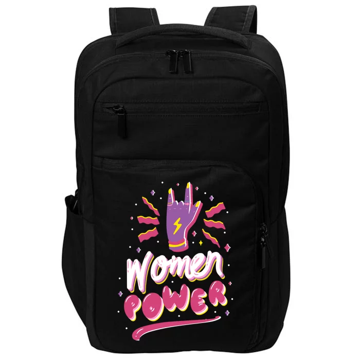 Women Power Rock Impact Tech Backpack