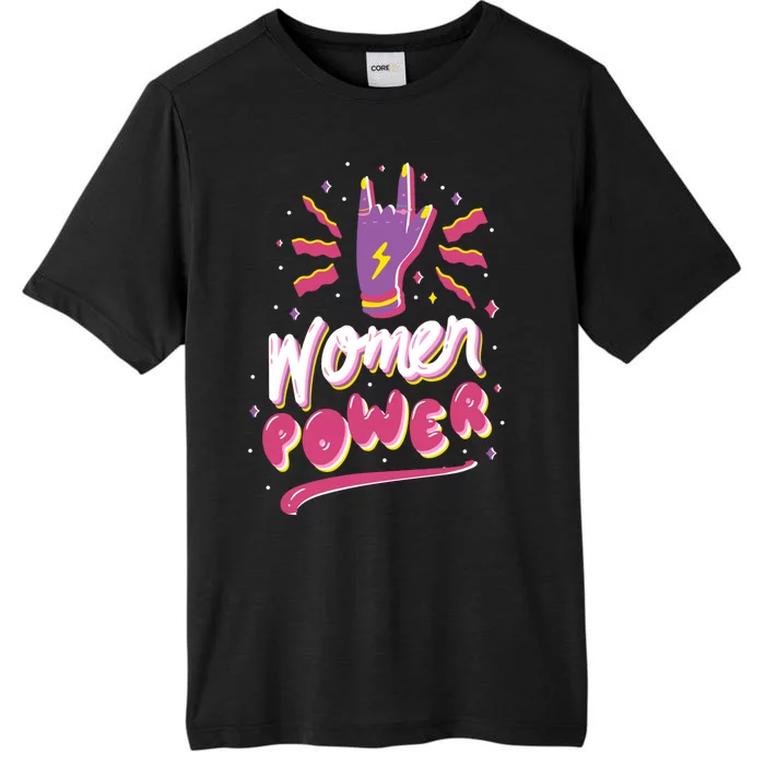 Women Power Rock ChromaSoft Performance T-Shirt