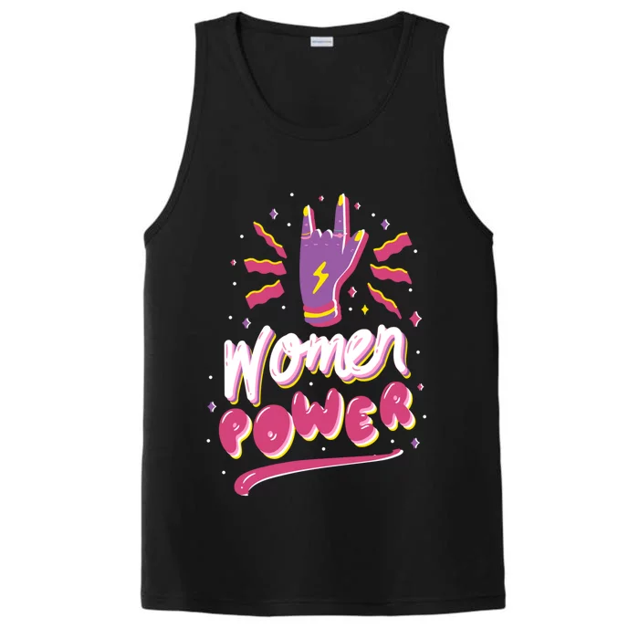 Women Power Rock Performance Tank