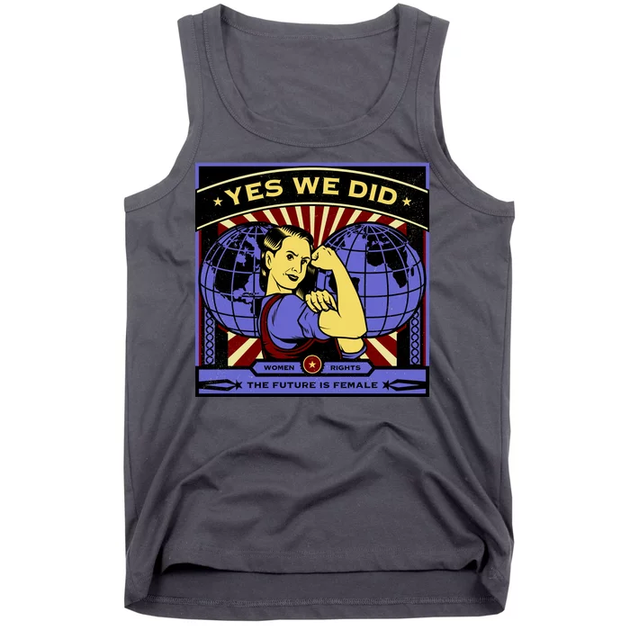 Women Rights - Yes We Did Resist Vintage Tank Top