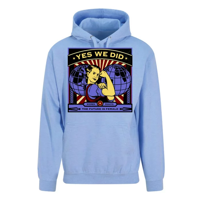 Women Rights - Yes We Did Resist Vintage Unisex Surf Hoodie