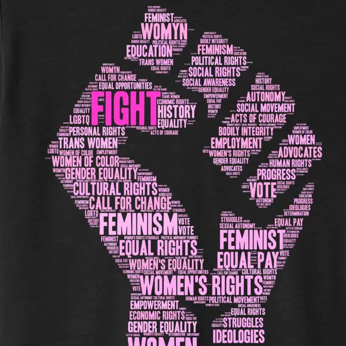 Women's March Equality Fist Mash Up ChromaSoft Performance T-Shirt