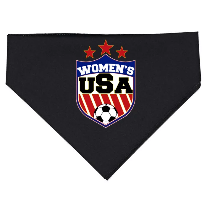 Womens Soccer USA Emblem USA-Made Doggie Bandana