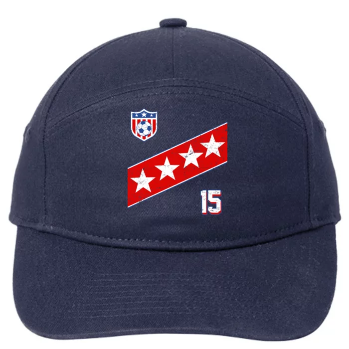 Women's US Soccer Jersey 7-Panel Snapback Hat