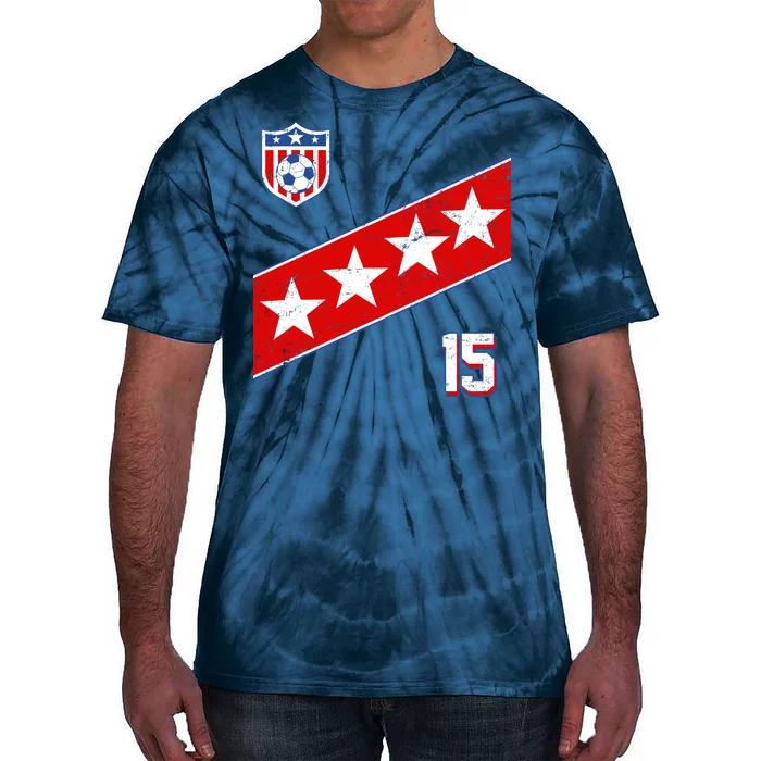 Women's US Soccer Jersey Tie-Dye T-Shirt