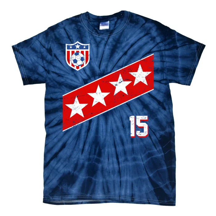 Women's US Soccer Jersey Tie-Dye T-Shirt