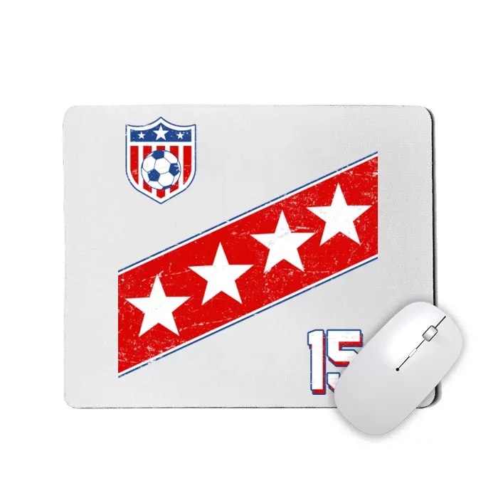 Women's US Soccer Jersey Mousepad