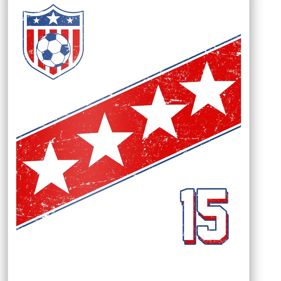 Women's US Soccer Jersey Poster