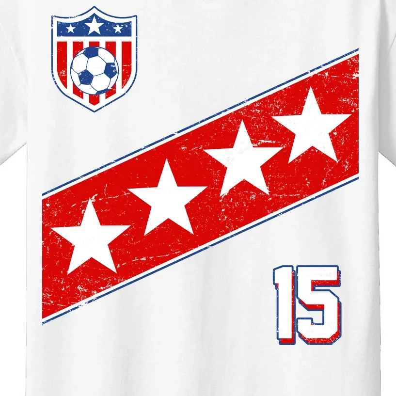 Women's US Soccer Jersey Kids T-Shirt