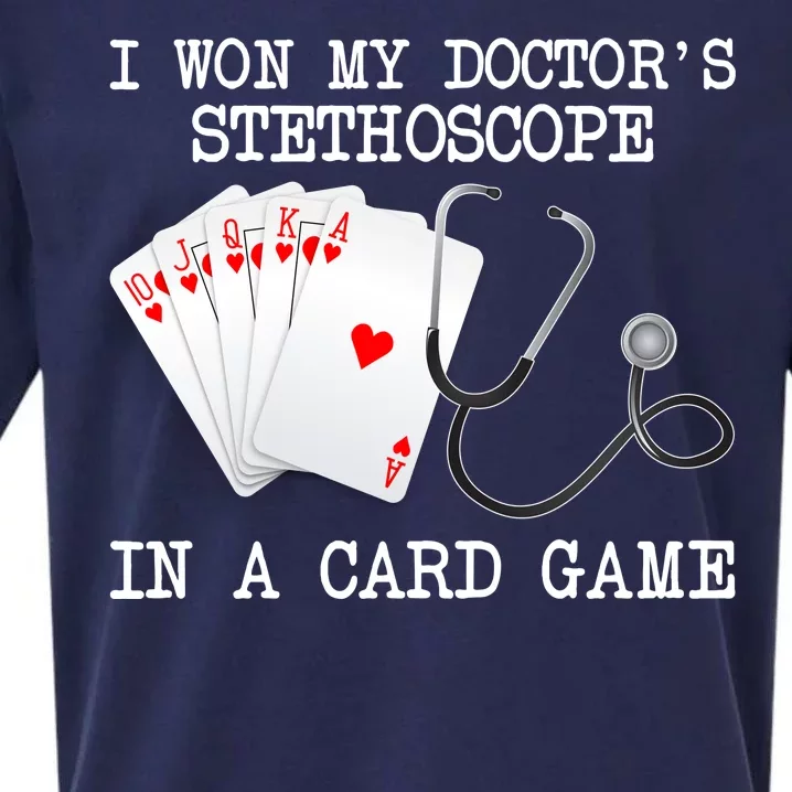 Won My Doctor's Stethoscope Sueded Cloud Jersey T-Shirt