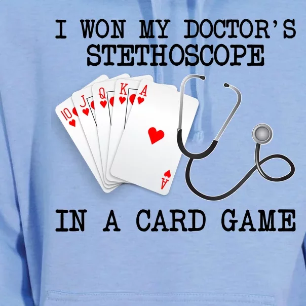 Won My Doctor's Stethoscope Unisex Surf Hoodie