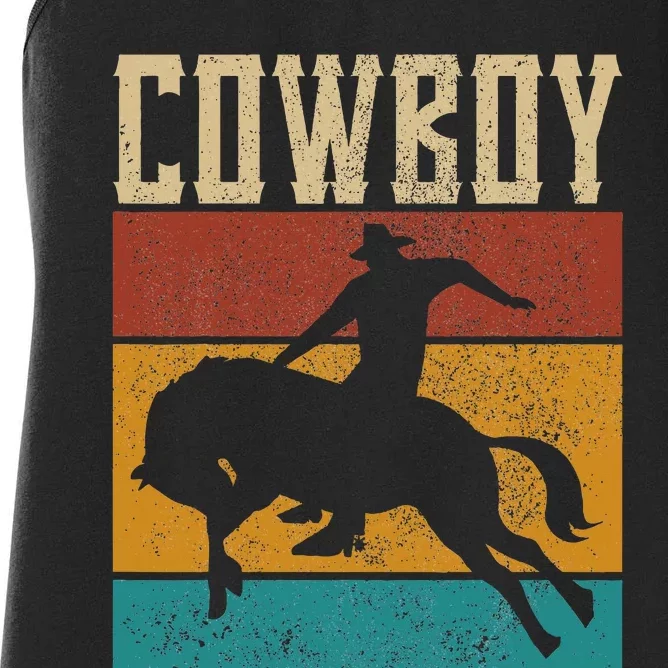 Western Outfits Nashville Country Rodeo Cowboy Women's Racerback Tank