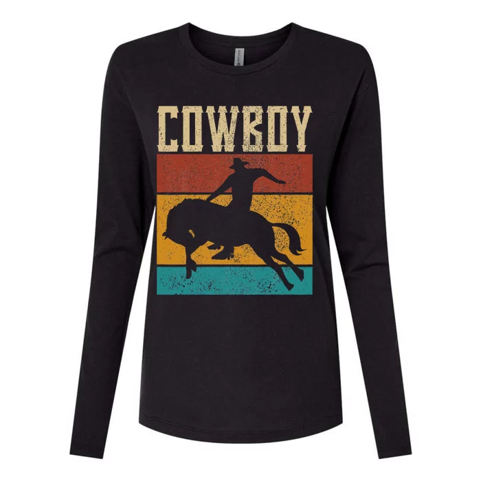 Western Outfits Nashville Country Rodeo Cowboy Womens Cotton Relaxed Long Sleeve T-Shirt