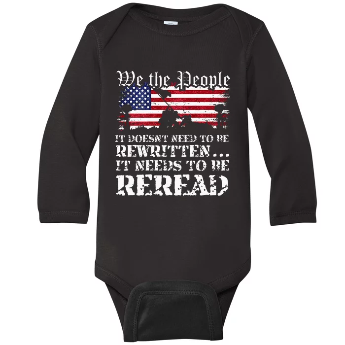 Welcome Our New AI Overlords Funny Artificial Intelligence Baby Long Sleeve Bodysuit