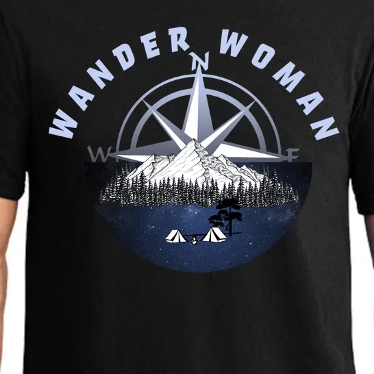 Wondar Woman Outdoors Camping Wonderer Pajama Set