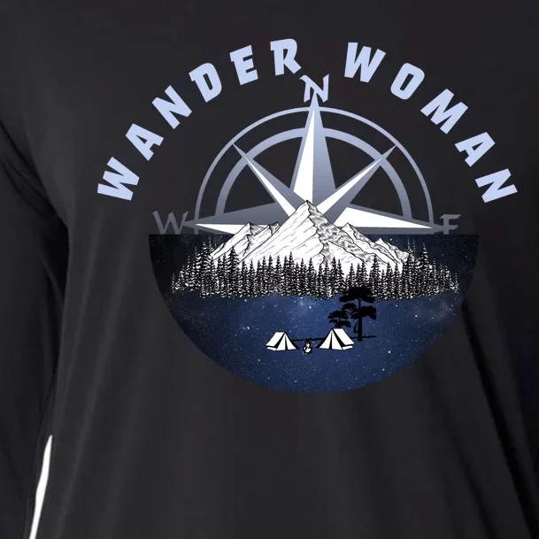 Wondar Woman Outdoors Camping Wonderer Cooling Performance Long Sleeve Crew