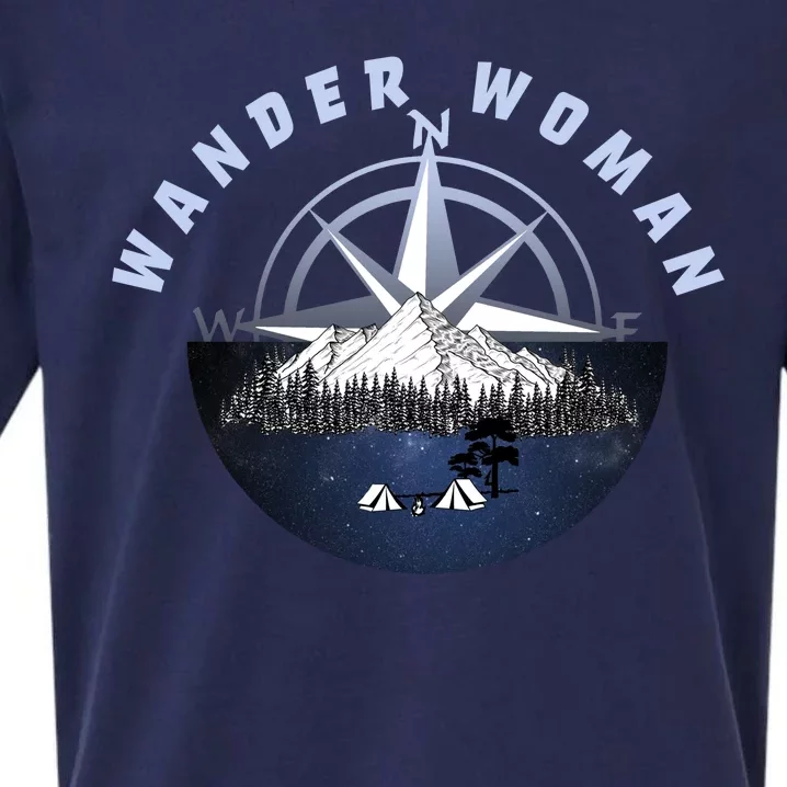 Wondar Woman Outdoors Camping Wonderer Sueded Cloud Jersey T-Shirt