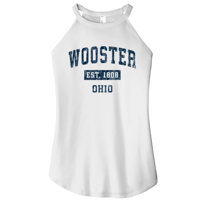 Wooster Ohio Oh Vintage Sports Women’s Perfect Tri Rocker Tank