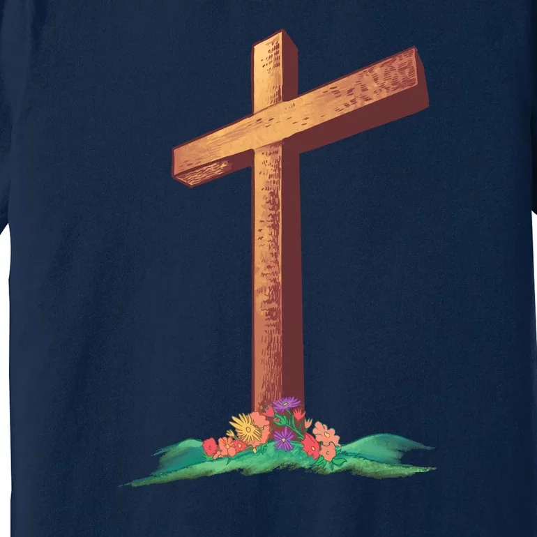 Wooden Cross Premium T-Shirt