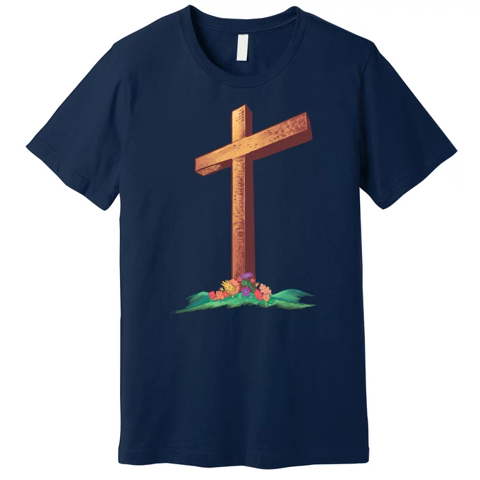 Wooden Cross Premium T-Shirt