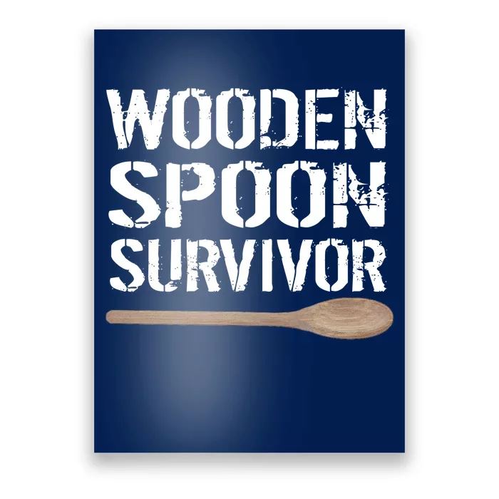 Wooden Spoon Survivor Poster