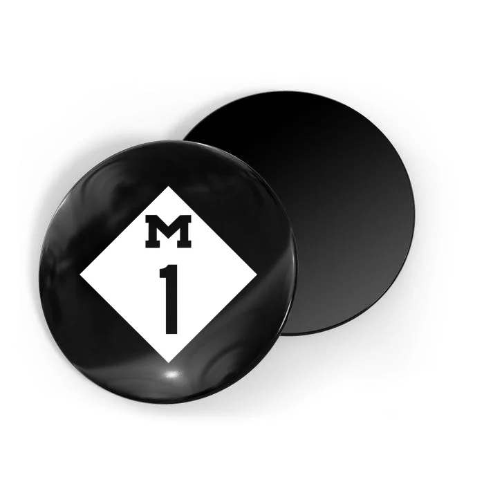 Woodward Ave. M1 Logo Magnet