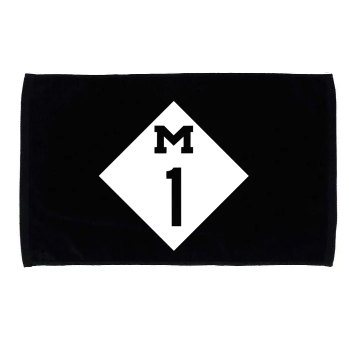 Woodward Ave. M1 Logo Microfiber Hand Towel