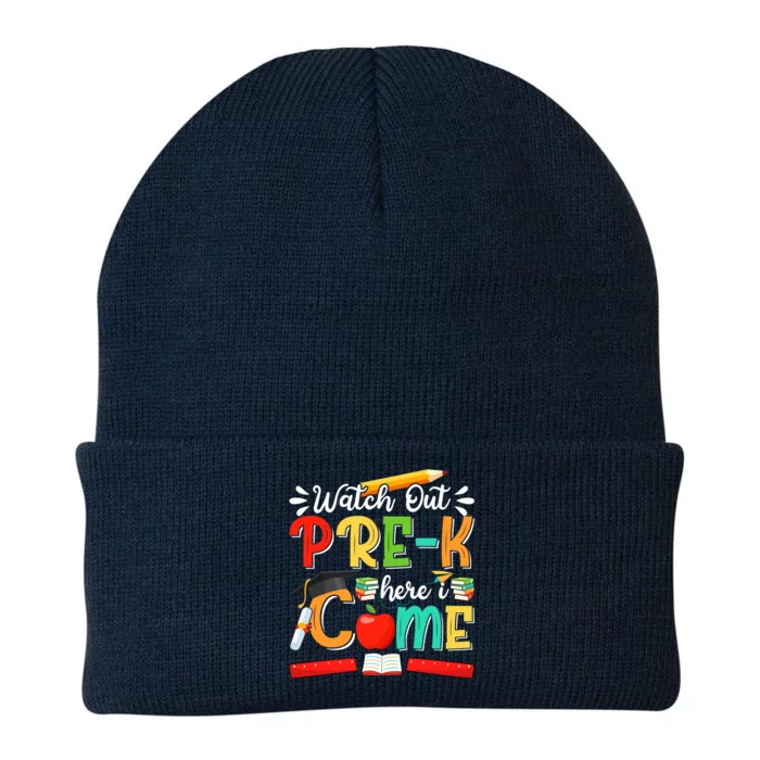 Watch Out PreK Here I Come PreK Gift Knit Cap Winter Beanie