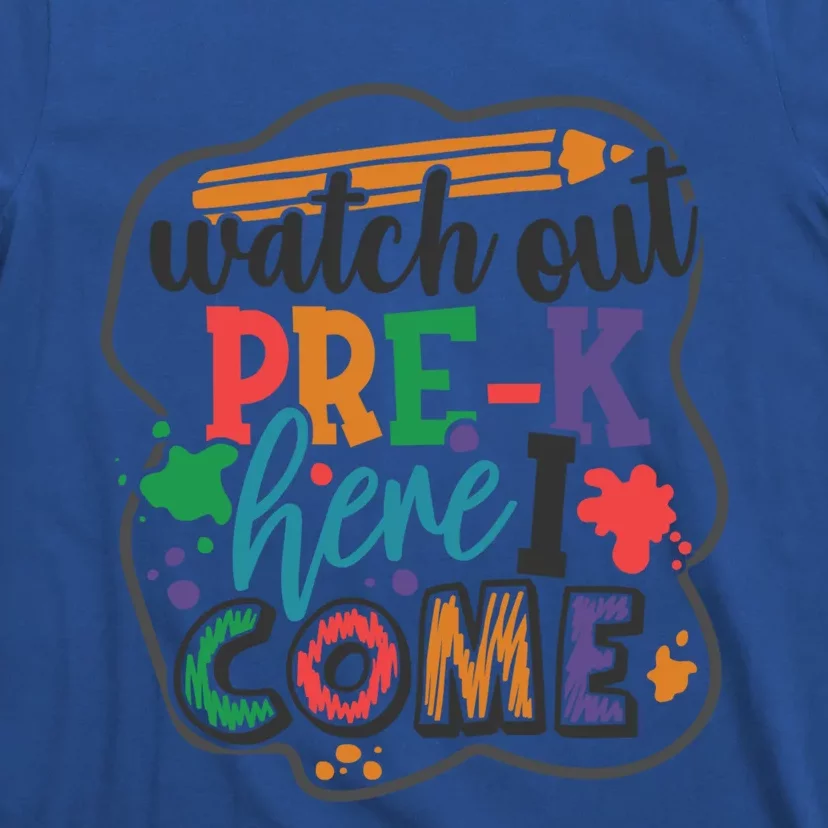 Watch Out Preschool Back To School PreK Squad Gift T-Shirt