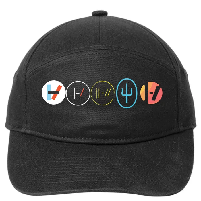 Wenty One Pilots 7-Panel Snapback Hat