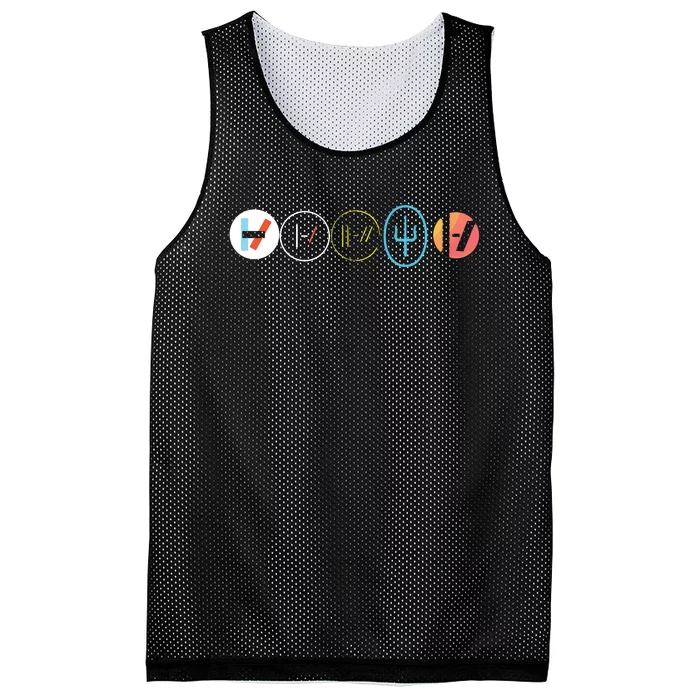 Wenty One Pilots Mesh Reversible Basketball Jersey Tank